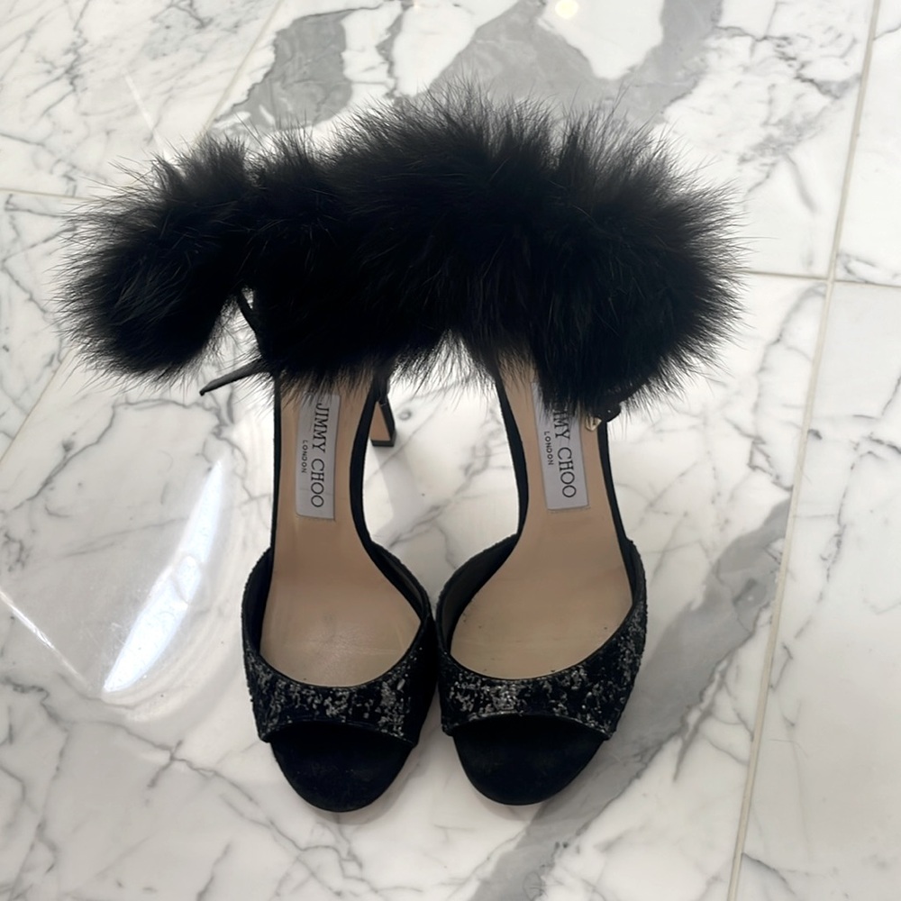 Jimmy Choo black sandal